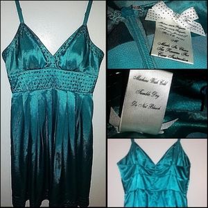 Vintage FOREVER XXI Silky Vintage Slip Dress F21 Spring Break Birthday Prom